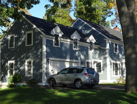 Home Design - Primary Suite & Garage Addition with Front Facade Makeover