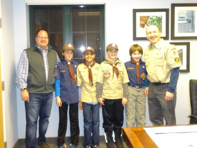 GMT with the Ashland Webelos Scout Troop