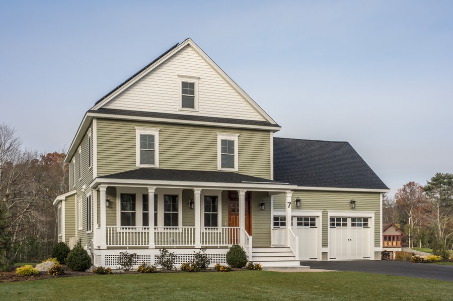 Net-Zero Energy Attainable New Construction Farmhouse