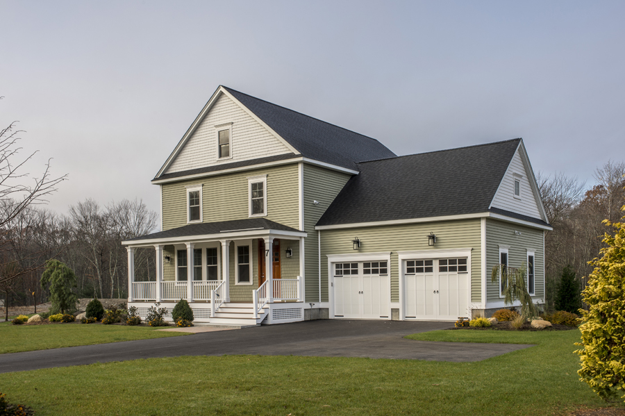 Net-Zero Energy Attainable New Construction Farmhouse
