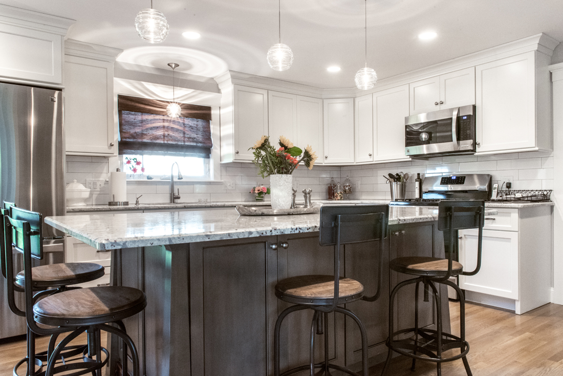 Transitional Kitchen & Bath Remodel