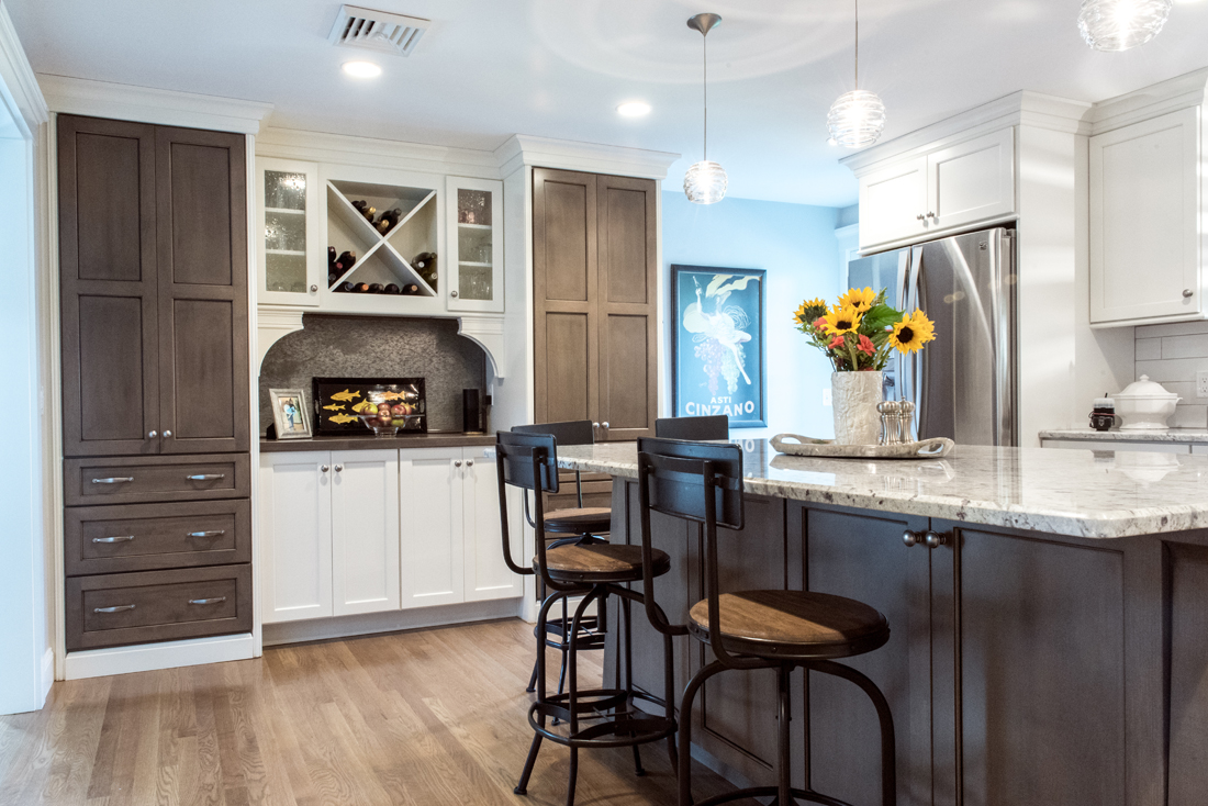Transitional Kitchen & Bath Remodel