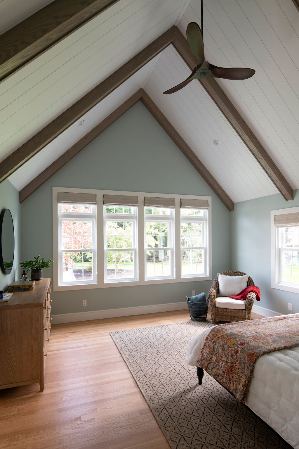 First floor primary suite