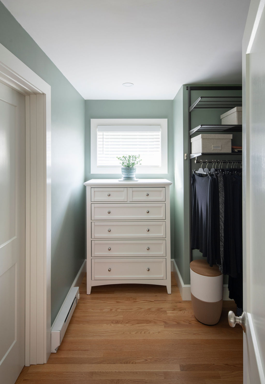 First floor primary suite