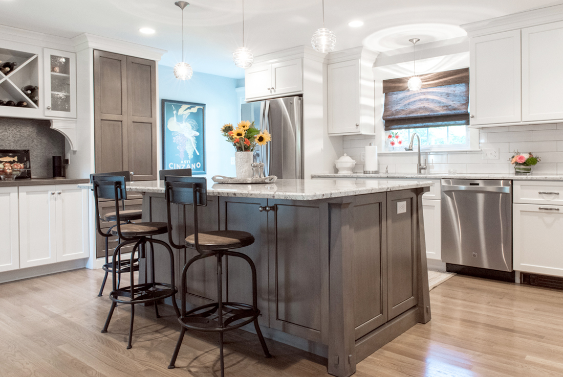 Transitional Kitchen & Bath Remodel